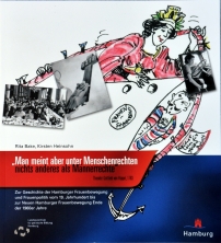 Buchcover Bake, Heinsohn: »Man meint aber unter Menschenrechten nichts anderes als Männerrechte«. Hamburg 2013
