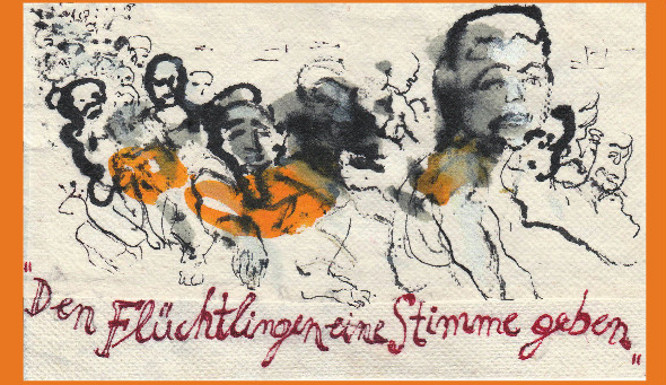 Einladung zu "Den Flüchtlingen eine Stimme geben"