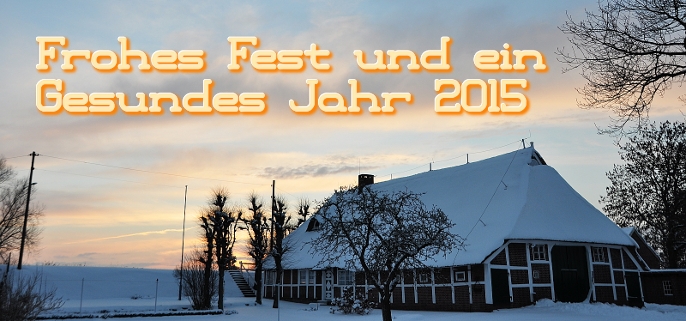 Kate am Süderquerweg im Winter