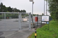 Betriebsplatz Weißenmoor Z1, Toreinfahrt