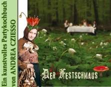 Kochbuch Titel mit Künstlerin