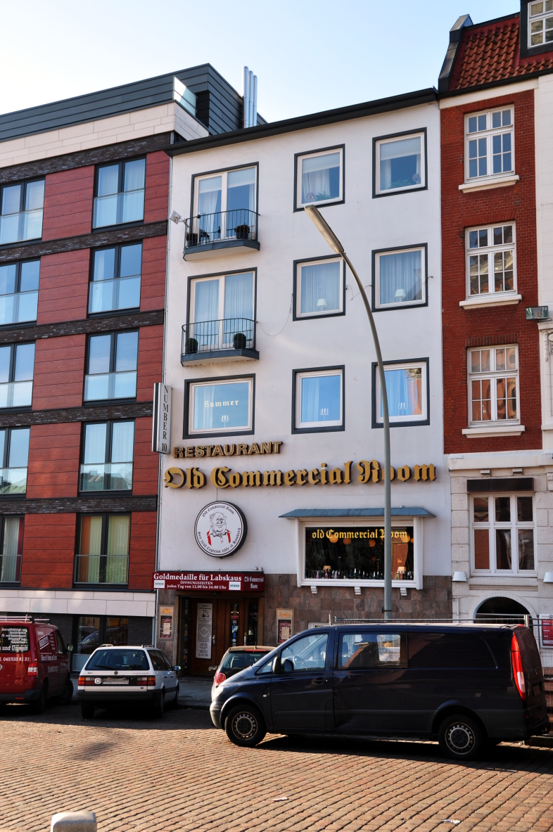 »Old Commercial Room«, Englische Planke No. 10 »Old Commercial Room«, Englische Planke No. 10