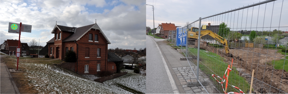 Hausabriss Zollenspieker Hauptdeich 104 im April 2012 Hausabriss Zollenspieker Hauptdeich 104 im April 2012