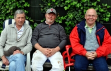 Egon Kaitsch, Gerd Raschka und Karl-Heinz "Kuddel" Schomann (CC-BY C.Schomann)