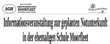 Bürgerdialog zur Flüchtlingsfrage in Moorflee